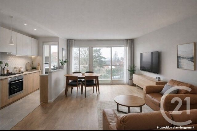 Appartement F3 &agrave; vendre - 3 pi&egrave;ces - 67,53 m2 - Antony - 92 - ILE-DE-FRANCE